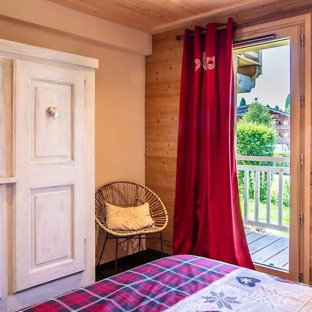 Charmant Appartement Dans Chalet, Coeur De Megève Eksteriør billede