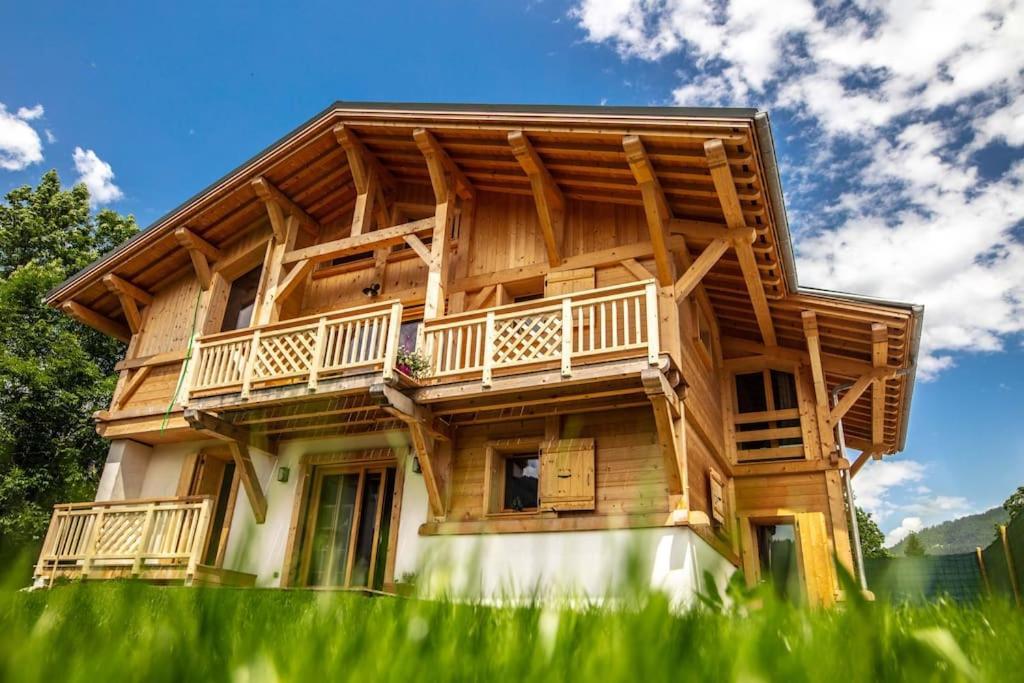 Charmant Appartement Dans Chalet, Coeur De Megève Eksteriør billede