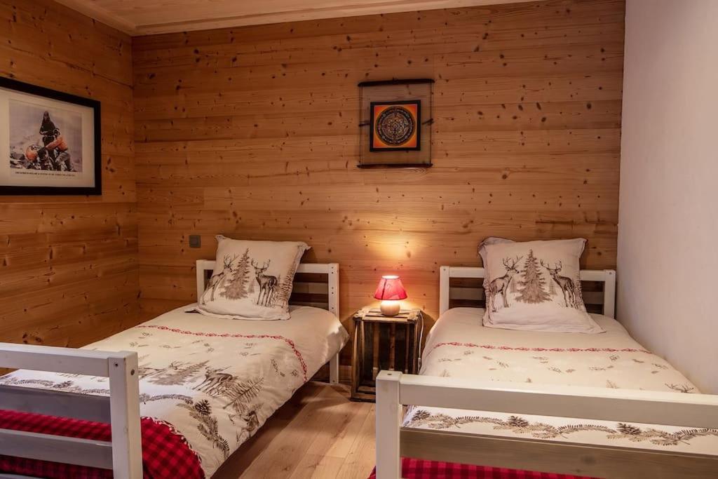 Charmant Appartement Dans Chalet, Coeur De Megève Eksteriør billede